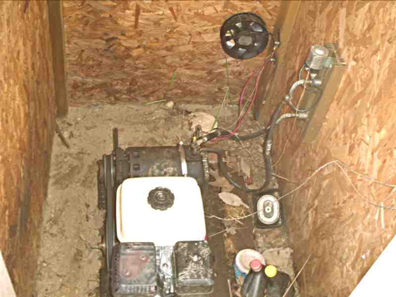 Generator from above Generator image showing surplus generator