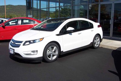 Volt with Cruze in background