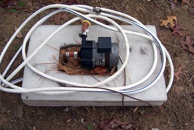 Pump for barrel filling