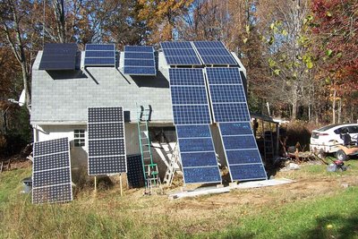 Stood up the older panels