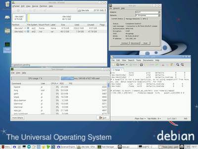 Screen shot of a really expanded pi...it's also running NGINX and MySQL among other things...