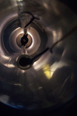 Looking down the pipe