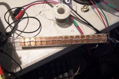 15 sections of eventual 45 probe test sample