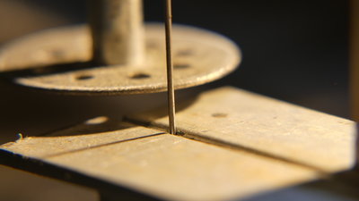 Where the diamond wheel meets the tungsten road.