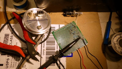 The build, messy but 'purty don't make it run good'
