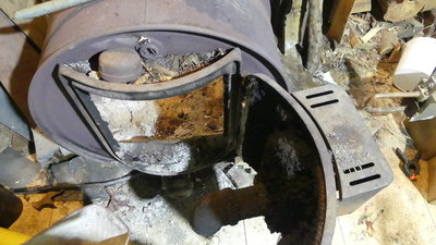 Nice Ashley castings adapted to barrel.