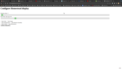 OK, it needs all kinds of pretty-up, I'm averse to web-monkey but I'll get there.