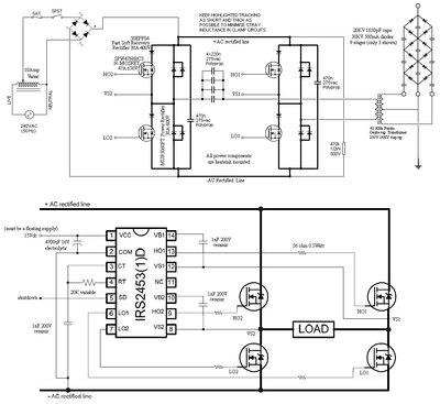 H-bridge circuit and driver IC