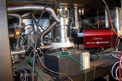 Mass spec under big tank
