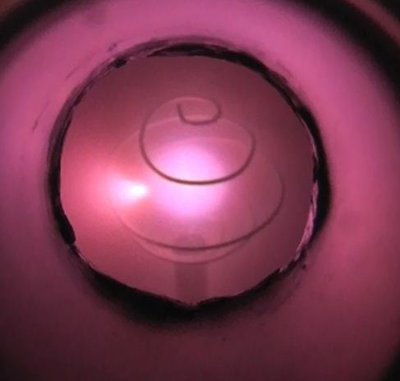Reddish Plasma (some D2 and Air?)