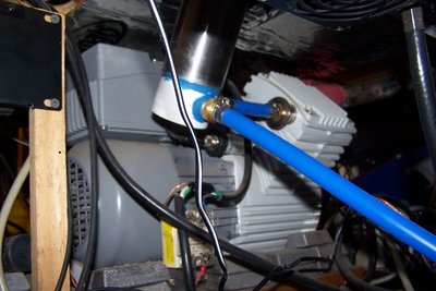 Bottom plumbing