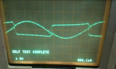 Phase adjusted for no ringing by switching before the reverse recovery diode goes into conduction