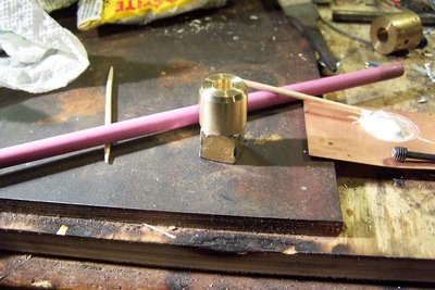 Magnet and rod holder