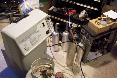 Refurbed oxygen generator.  Score!