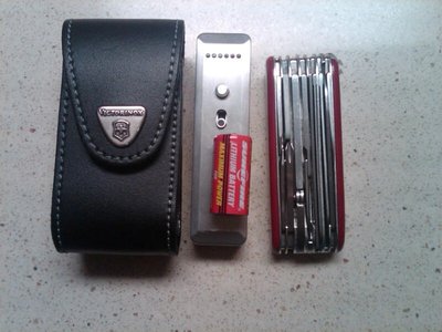 Fits nicely in a knife case