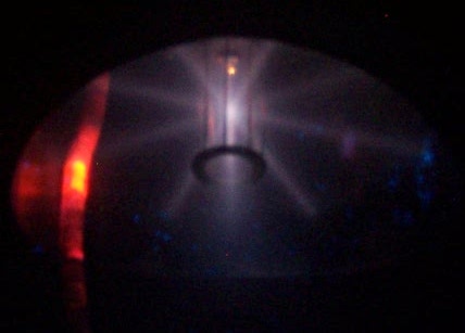 topview of fusor rays